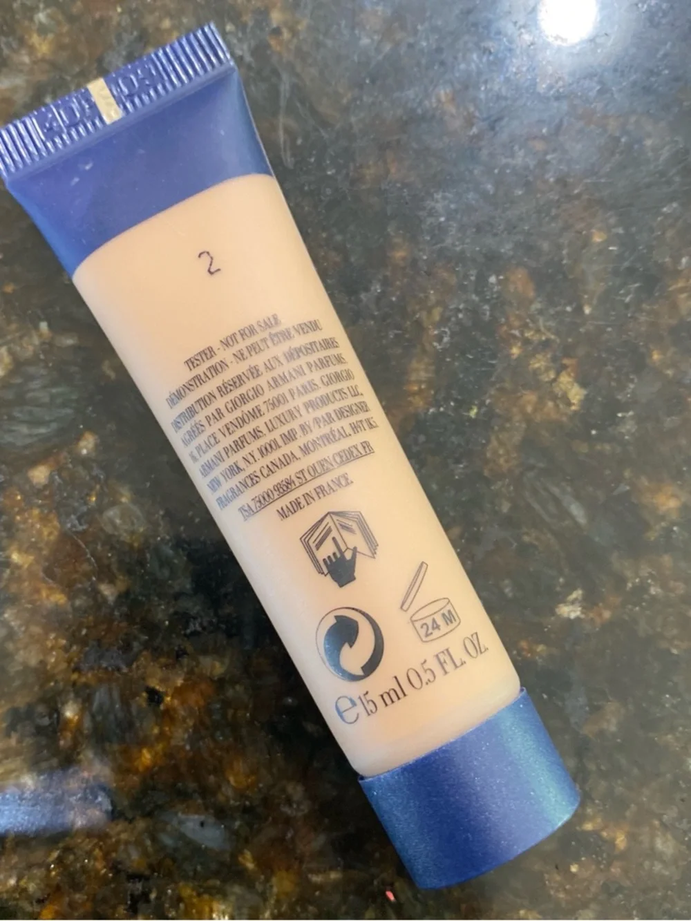 Giorgio Armani Face Fabric Tinted Makeup - Cream